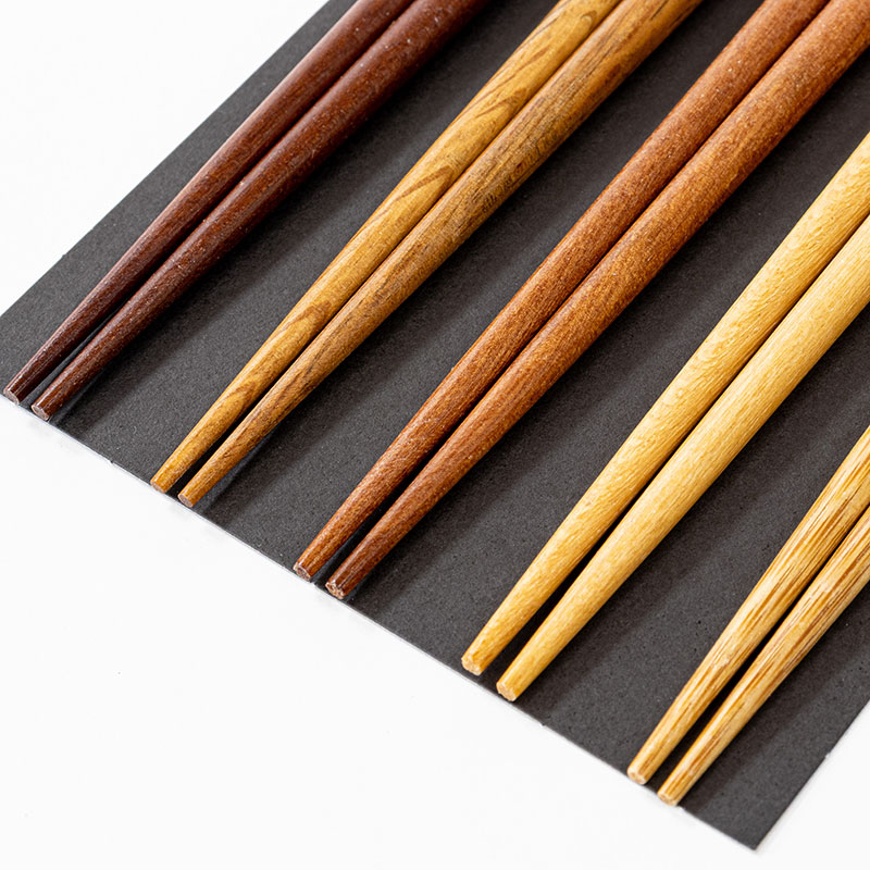 箸5膳組 木箸EC 22.5cm