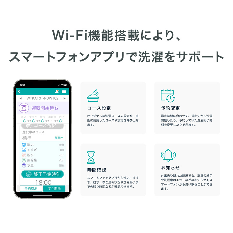 ★10kg 全自動洗濯機 HW-DG1001