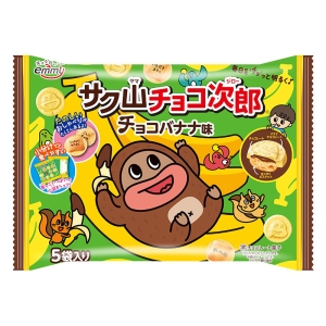 サク山チョコ次郎 チョコバナナ味 80g(16g×5袋)