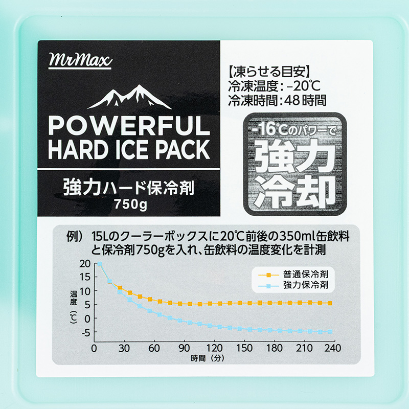 強力ハード保冷剤 750g