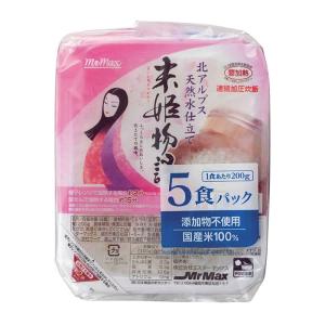 無菌米飯 米姫物語 200gx5食