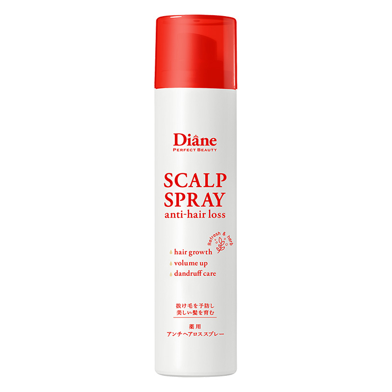 ダイアン パーフェクトビューティ 薬用アンチヘアロス&ボリュームドライスプレー 95g【医薬部外品】 リフレッシュ＆ハーブ