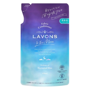 ラボン TO THE MOON 柔軟剤 ノクターナルブルーの香り 詰替用 430ml