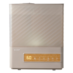 上部給水式 ハイブリッド 加湿器 QS641GB グレージュ