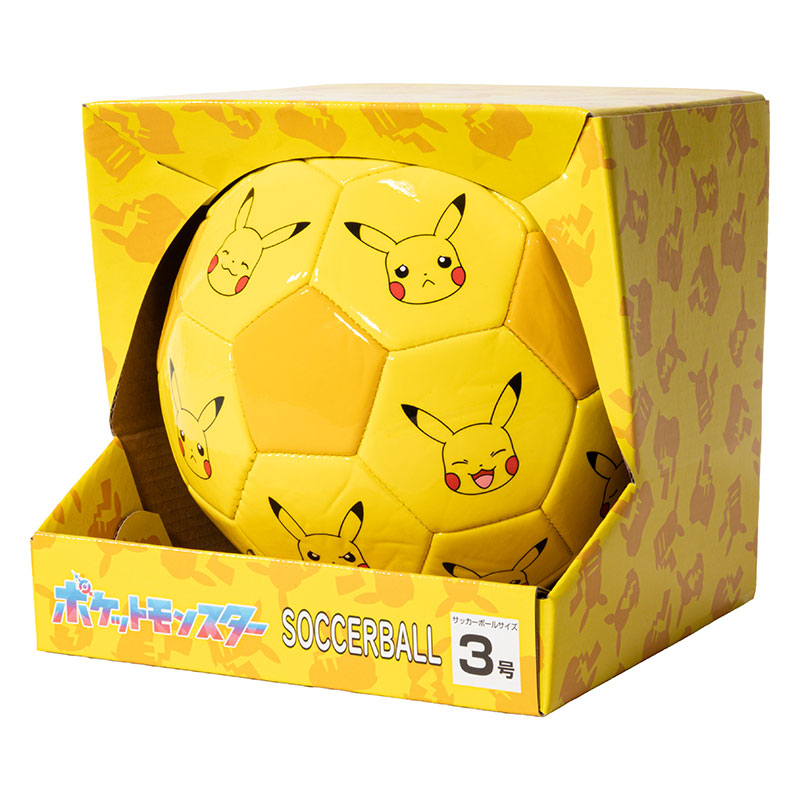 サッカーボール ピカチュウ総柄 3号球