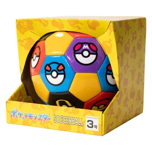 サッカーボール モンスターボール総柄 3号球
