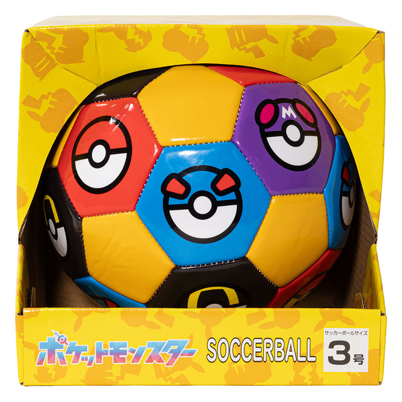 サッカーボール モンスターボール総柄 3号球