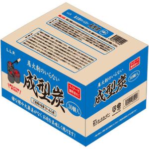 着火剤のいらない成型炭 30個