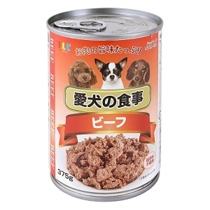 愛犬の食事 ビーフ 375g
