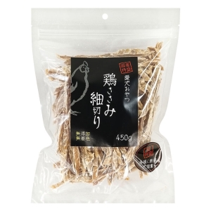 国産超特盛 愛犬おやつ 鶏ささみ細切り 成犬用 450g