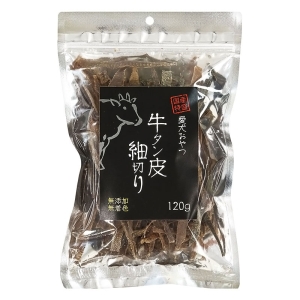 国産特盛 愛犬おやつ 牛タン皮細切り 成犬用 120g