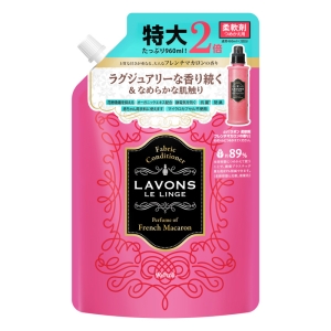 ラボン柔軟剤  フレンチマカロン 詰替大 960ml