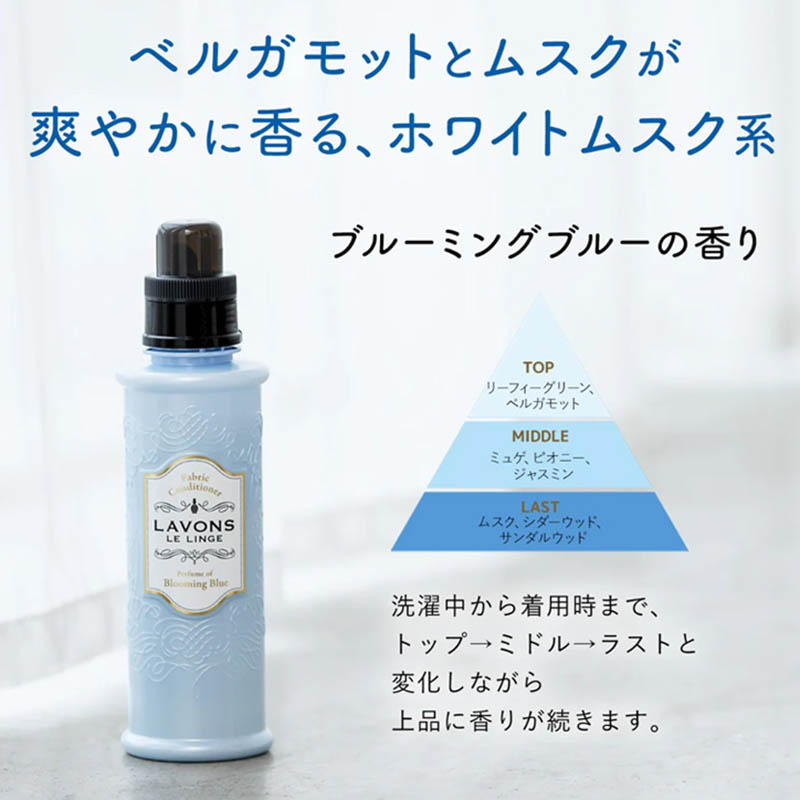 ラボン柔軟剤  ブルーミングブルー 詰替3倍 1440ml