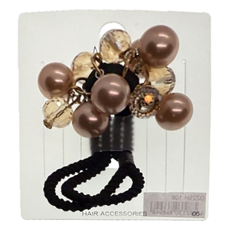 ヘアゴム DZH25-108 ゴールドパール