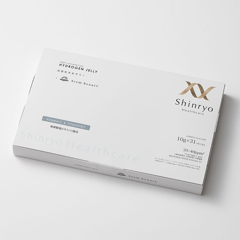高濃度水素ゼリーVitaminC&VitaminD レモン風味 10g×31本入り【機能性表示食品】