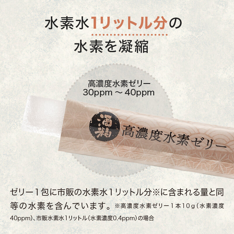 高濃度水素ゼリー酒粕 甘酒風味 10g×31本入り