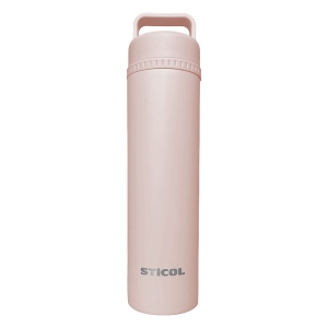保冷スティック付ステンレスボトル 200ml ソフトピンク
