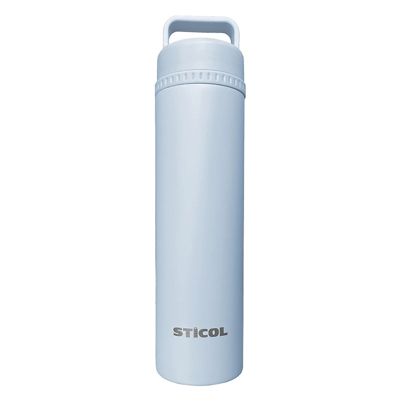 保冷スティック付ステンレスボトル 200ml ライトブルー