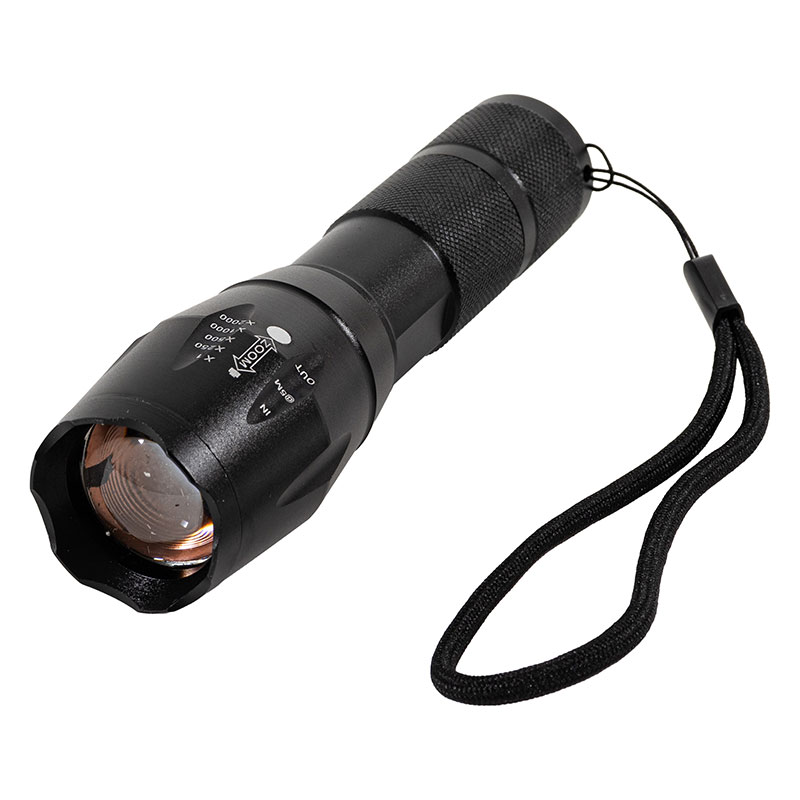 LEDズームライト ブラック DL-YU219