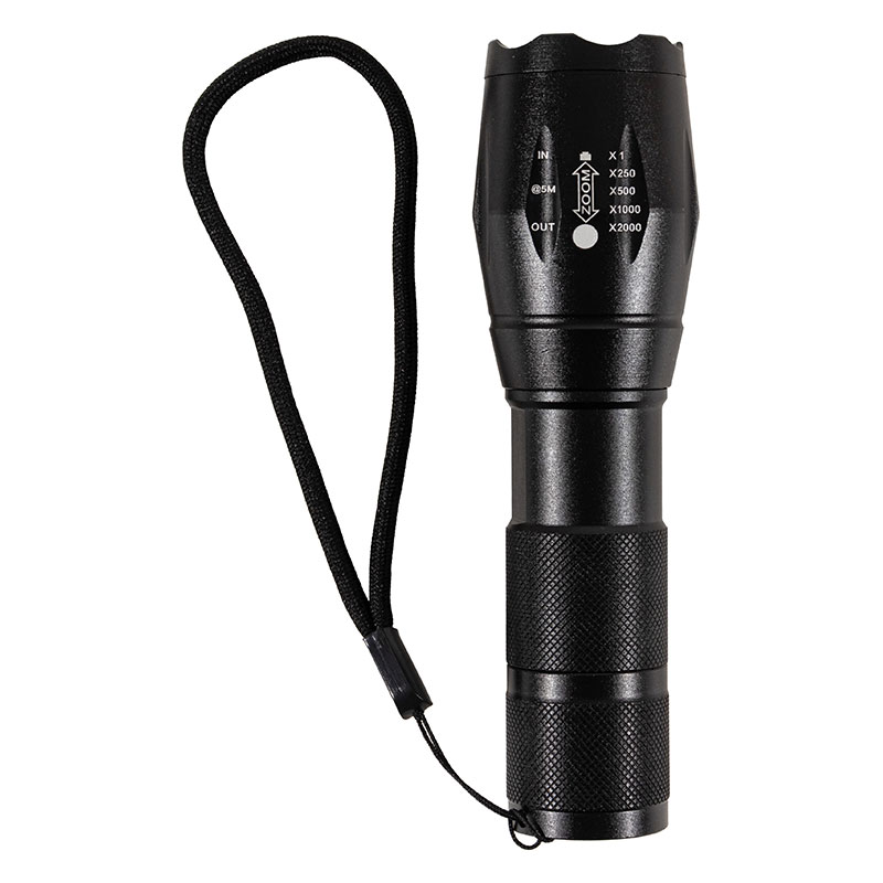 LEDズームライト ブラック DL-YU219