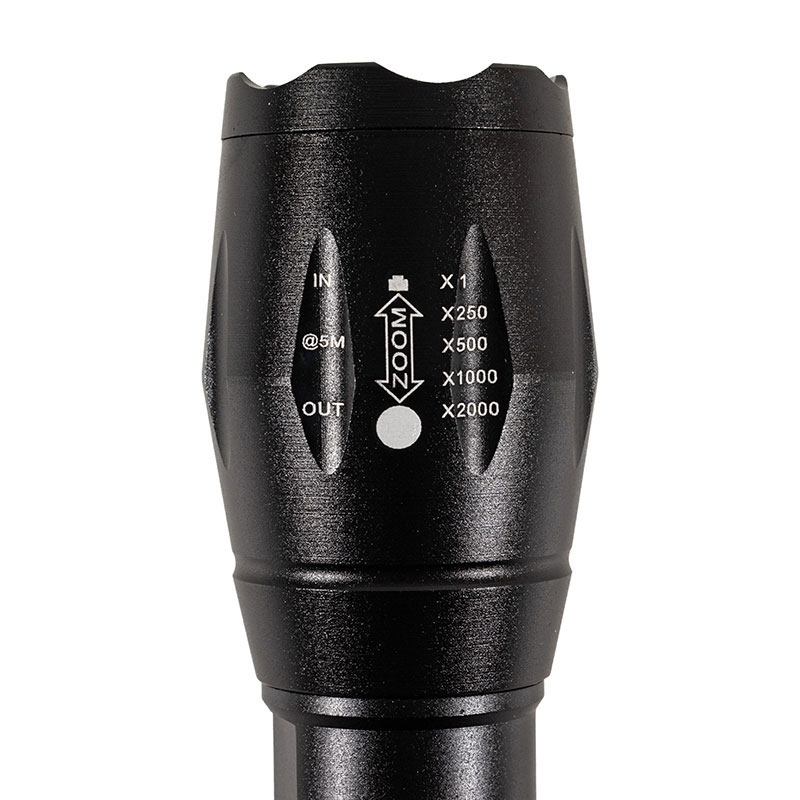 LEDズームライト ブラック DL-YU219