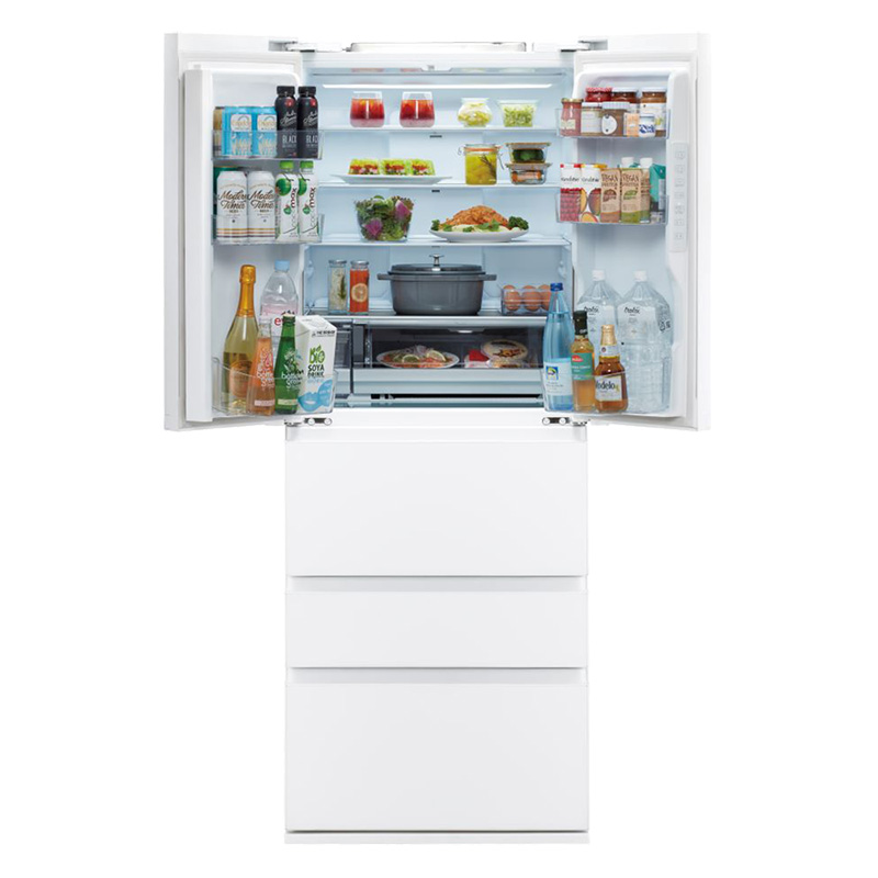 507L 冷凍冷蔵庫 AQR-TX51N クリアホワイト ｜ ミスターマックス 