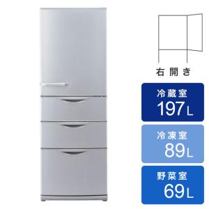 355L 冷凍冷蔵庫 AQR-H36N(S) ブライトシルバー