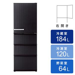 368L 冷凍冷蔵庫 AQR-V37P ウッドブラック ｜ ミスターマックス ...