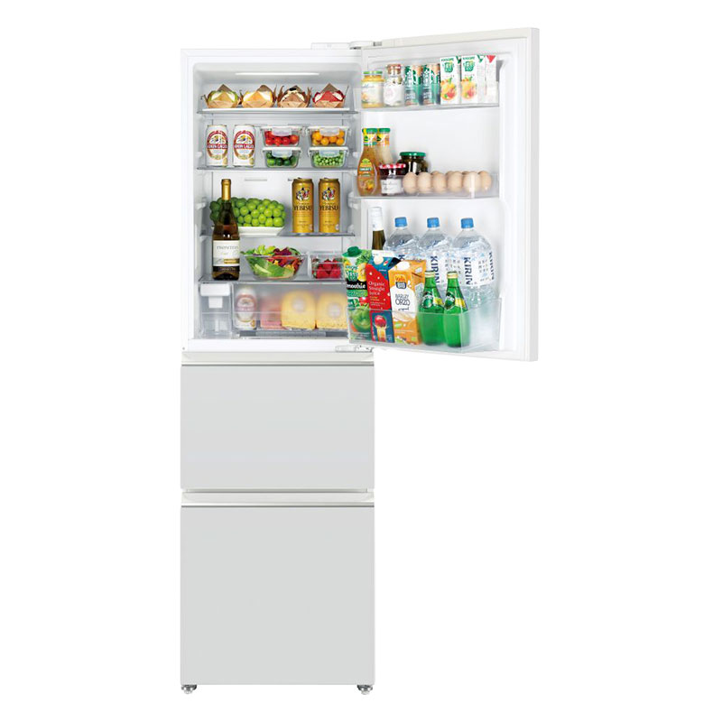 【お取り寄せ商品】309L 3ドア冷凍冷蔵庫 AQR-S31A ライトグレー