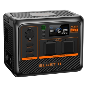 BLUTTI ポータブル電源 プレミアムシリーズ 防水防塵 504Wh  AC60P ブラック