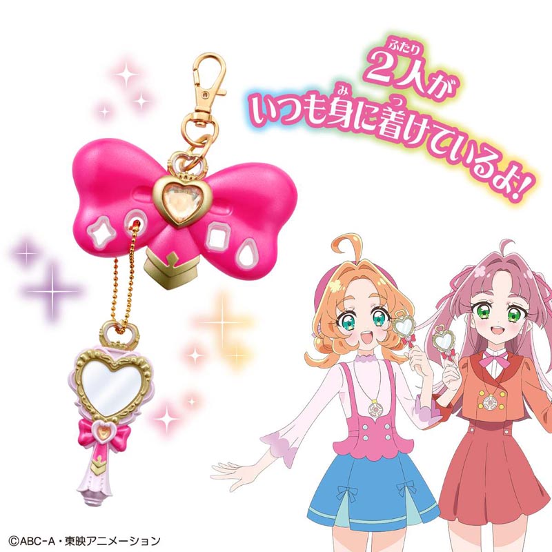 名探偵プリキュア！ ミニチュアコレクション プリキットミラールーペ＆リボンチャーム
