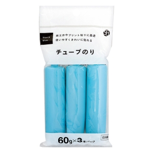 チューブ糊 のり 60g×3本