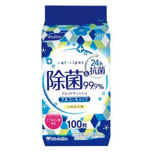 アルコール 除菌 ボトルつめかえ用 100枚