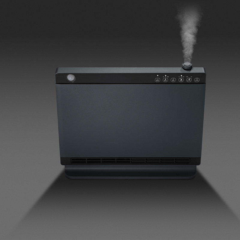 節電｜室温センサー付 大風量ハイブリッド加湿セラミックヒーター 「ヒートワイドモイスト」