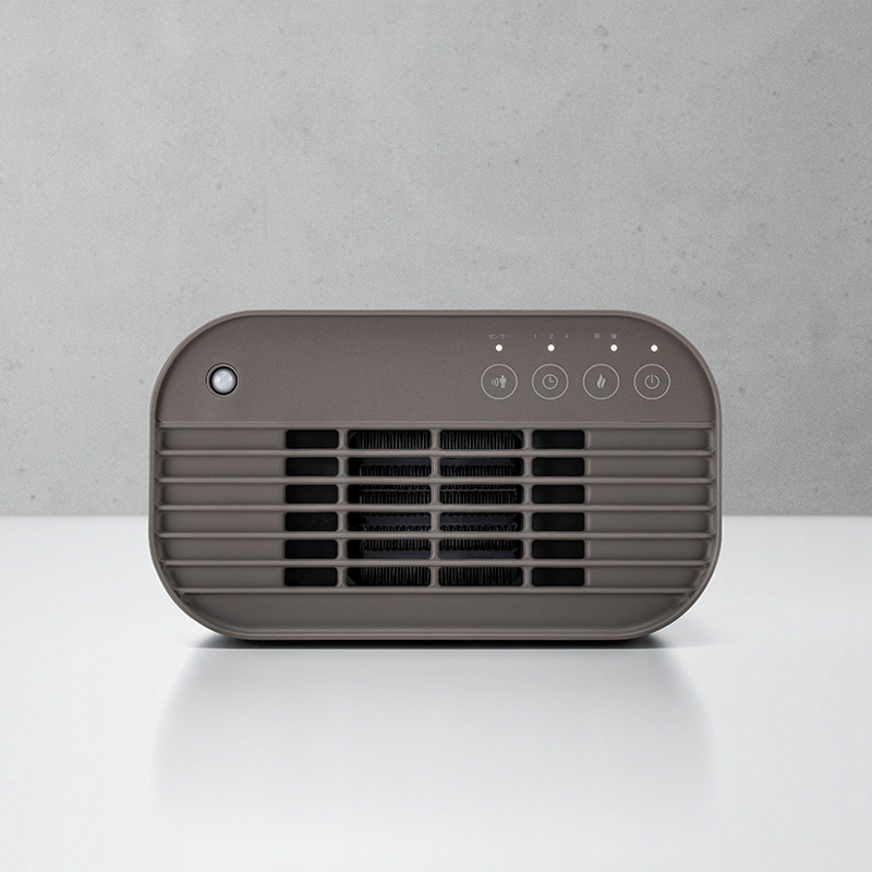 節電センサー付きミニセラミックヒーター CH-T2518BR ブラウン