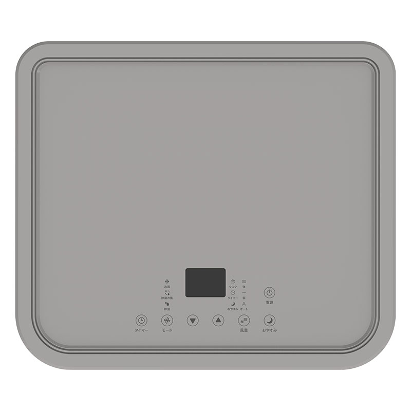 ダクトレス ハイパワーハイブリッド 冷却スポットエアクーラー ホワイト DL-T2606WH