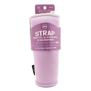 スタンディングボトルカバー ストラップ 500ml ラベンダー
