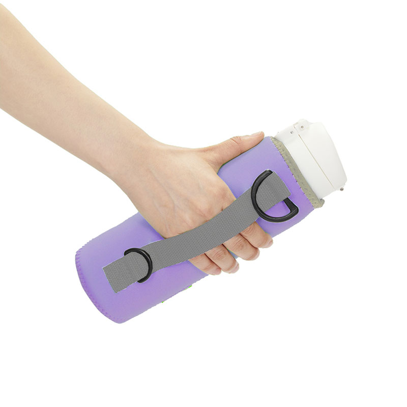 tone ボトルカバーショルダー Lサイズ ラベンダー ストラップパッド付