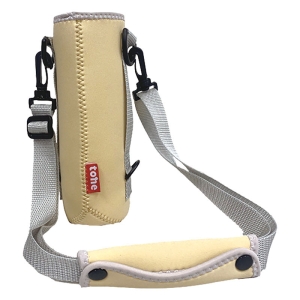 tone ボトルカバーショルダー Lサイズ ベージュ ストラップパッド付