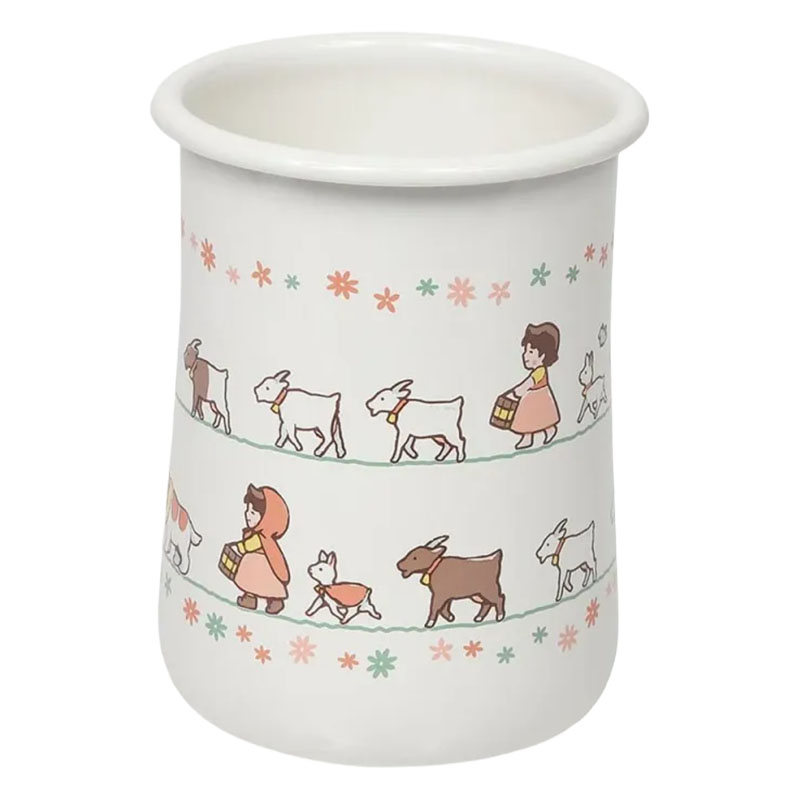 【お取り寄せ商品】ホーローカトラリースタンド アルプスの少女ハイジ