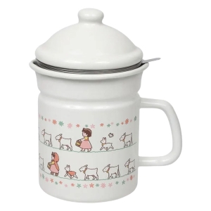 【お取り寄せ商品】ホーローオイルポット 1400ml アルプスの少女ハイジ