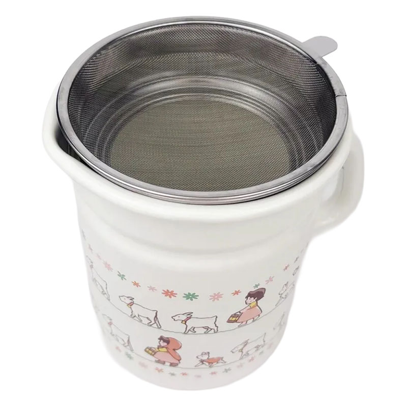 【お取り寄せ商品】ホーローオイルポット 1400ml アルプスの少女ハイジ