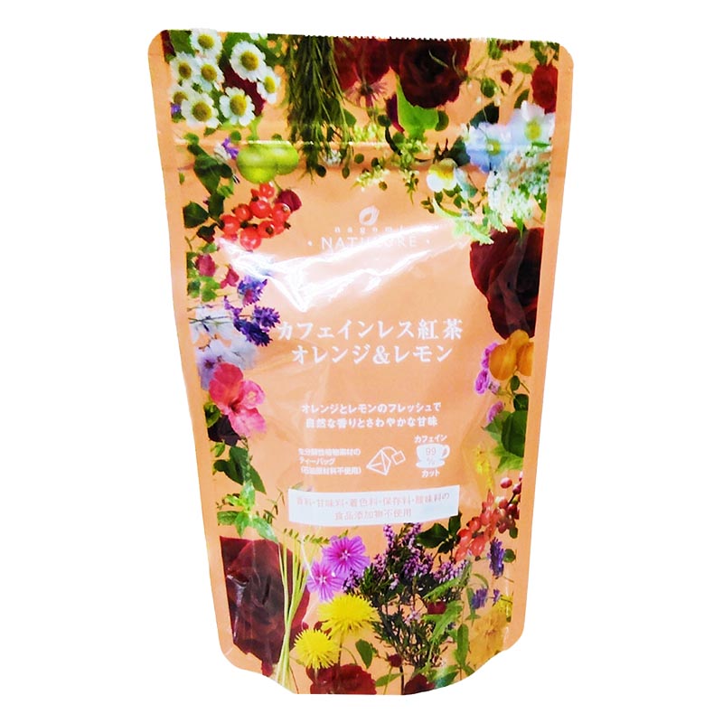 【お取り寄せ商品】カフェインレス紅茶 オレンジ＆レモン 2g×12個