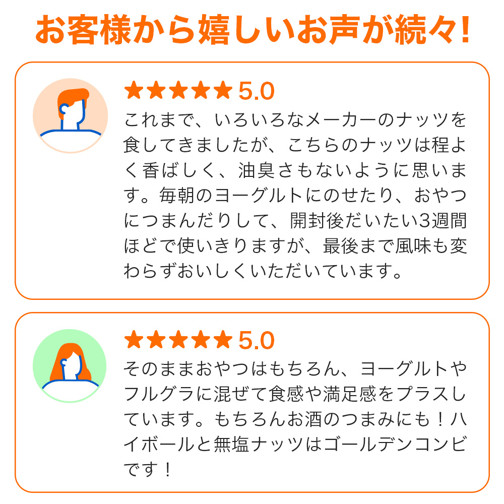 素焼きミックスナッツ 500g