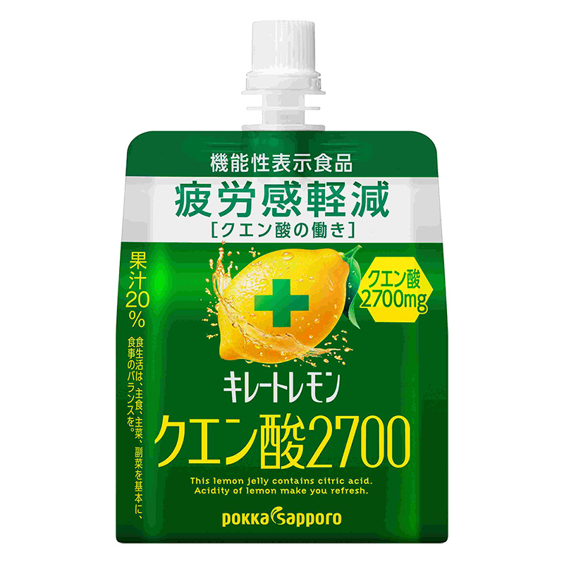 キレートレモンクエン酸2700ゼリー【機能性表示食品】 165g