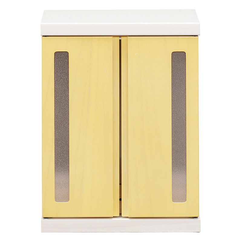 【お取り寄せ商品】メモリアルBOX LED付き イエロー