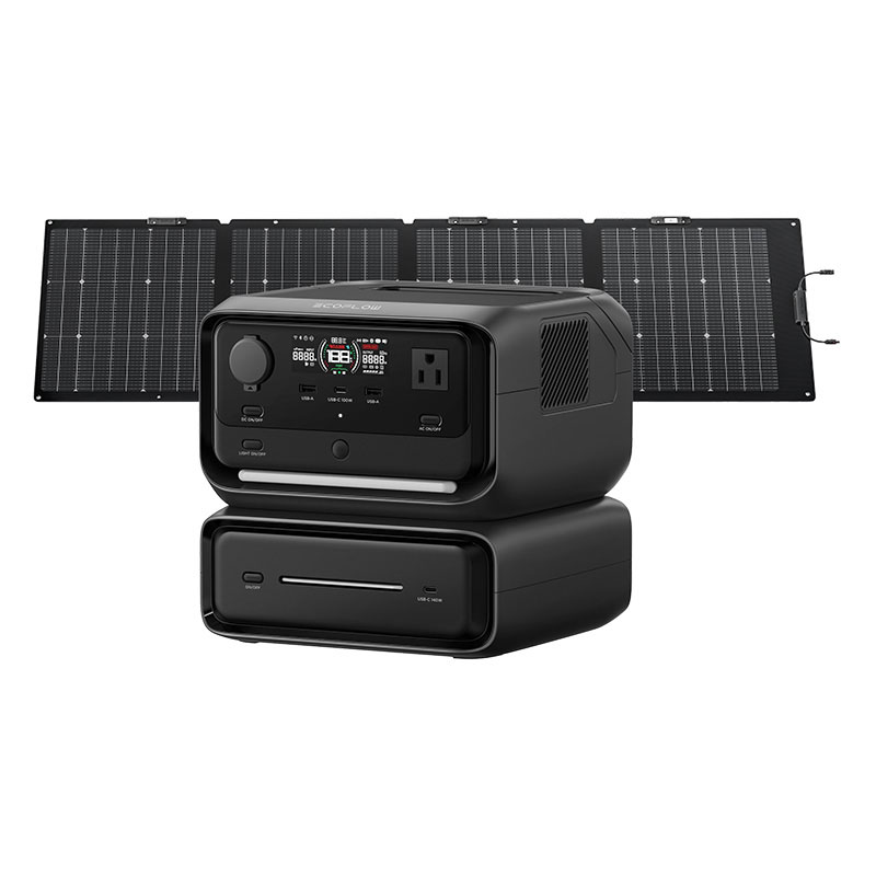 【お取り寄せ商品】【セット販売】ポータブル電源 EFRIVER3Max-580-JP-CBOX＋110Wソーラーパネル EFSOLAR110N