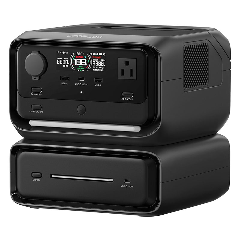 【お取り寄せ商品】【セット販売】ポータブル電源 EFRIVER3Max-580-JP-CBOX＋110Wソーラーパネル EFSOLAR110N