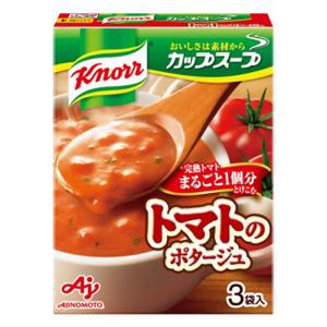 味の素 クノール カップスープ 完熟トマトまるごと1個分使ったポタージュ(3袋入り)