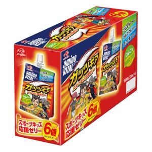 アミノバイタル ゼリードリンク ガッツギア りんご味 6個入り （6個）